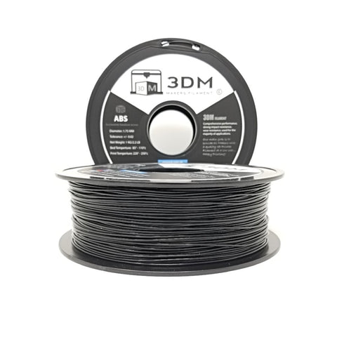 3DM ABS (Black) 1.75mm 3D Printer Filament 1kg Spool