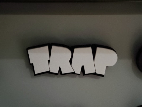 Trap IF (Black/White) 3D Block limited Edition Piece